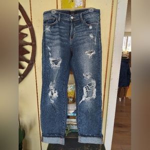 Judy blue boyfriend fit jeans 11/30